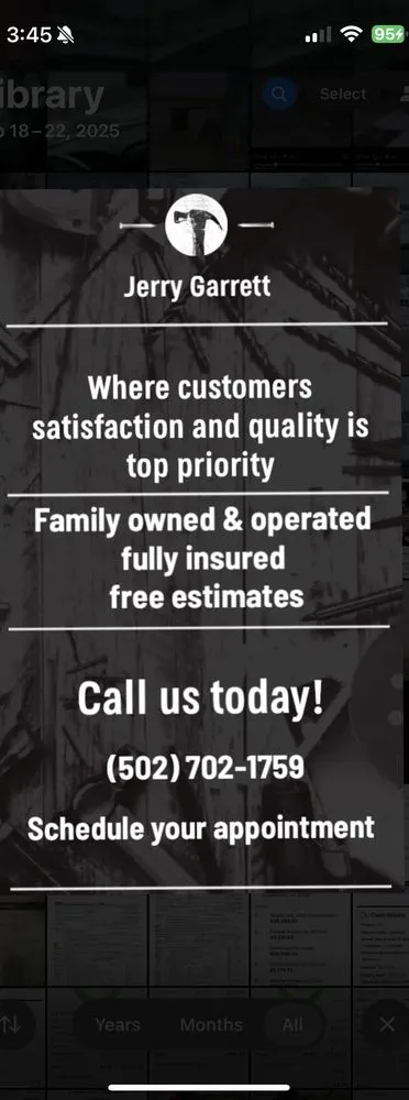 Professional yard cleanup service for homes across Crestwood, KY - Garrett’s Construction & Property Management