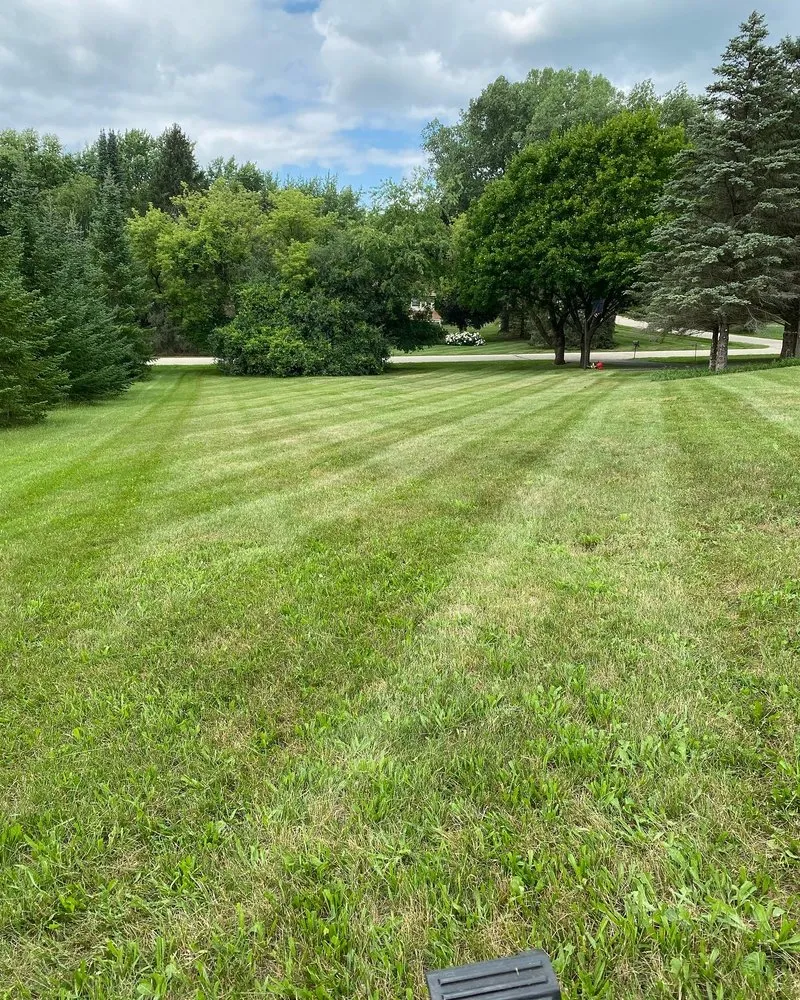 Affordable garden landscaping for homes in Mukwonago, WI by Garrett’s Grass Services