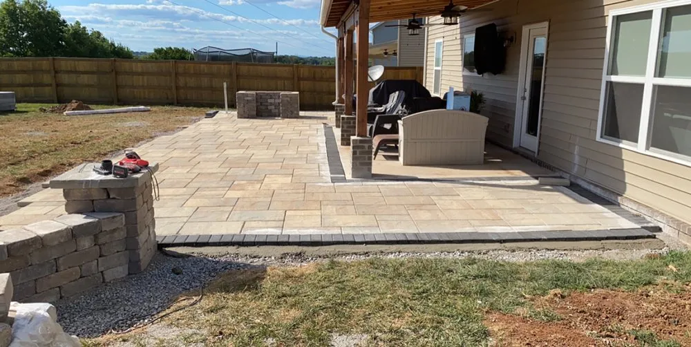 Expert outdoor landscaping with custom design across Powell, TN - Garrett's Lawn And Landscape