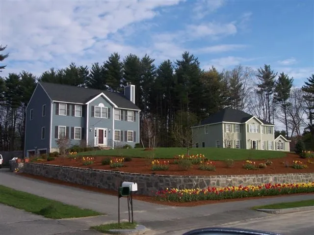 Expert garden landscaping for residential properties in Malden, MA by Garrick-Santo Landscape Co.