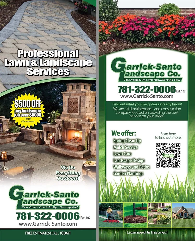 Professional lawn mowing service in Malden, MA by Garrick-Santo Landscape Co.