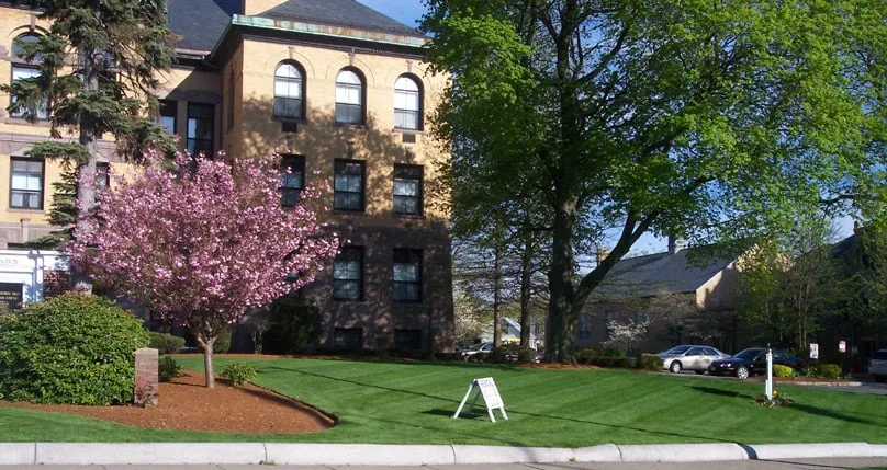 Affordable landscape design with custom design in Malden, MA by Garrick-Santo Landscape Co.