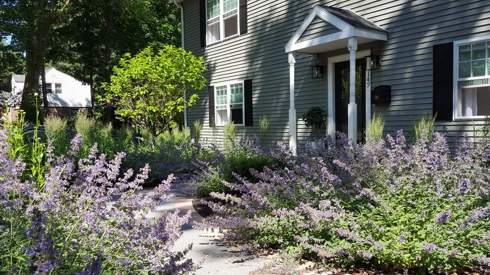 Affordable garden landscaping in Wilmington, MA by Garrick-Santo Landscape Co.