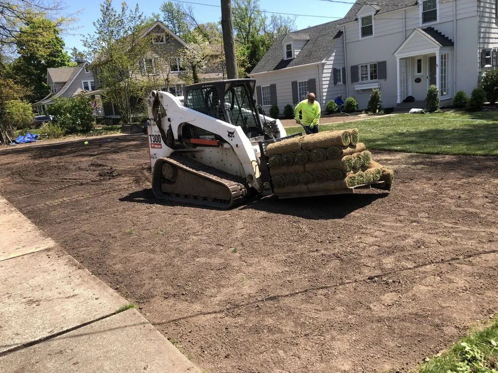 Local landscape installation in Summit, NJ by Garro Tree Service and Landscaping