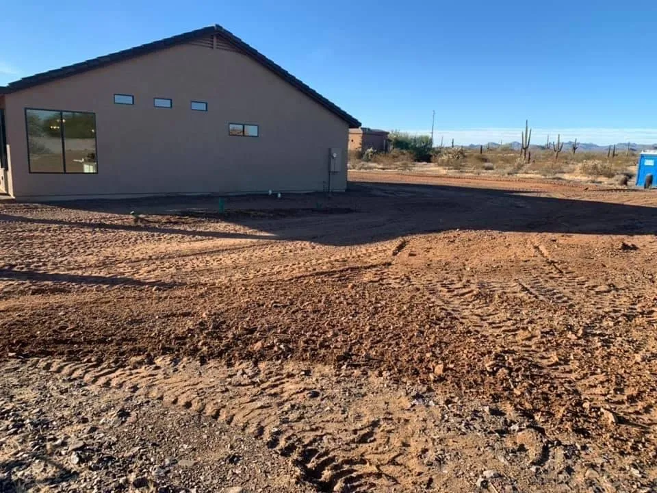 Affordable outdoor landscaping in Waddell, AZ by Garver Dirt Works