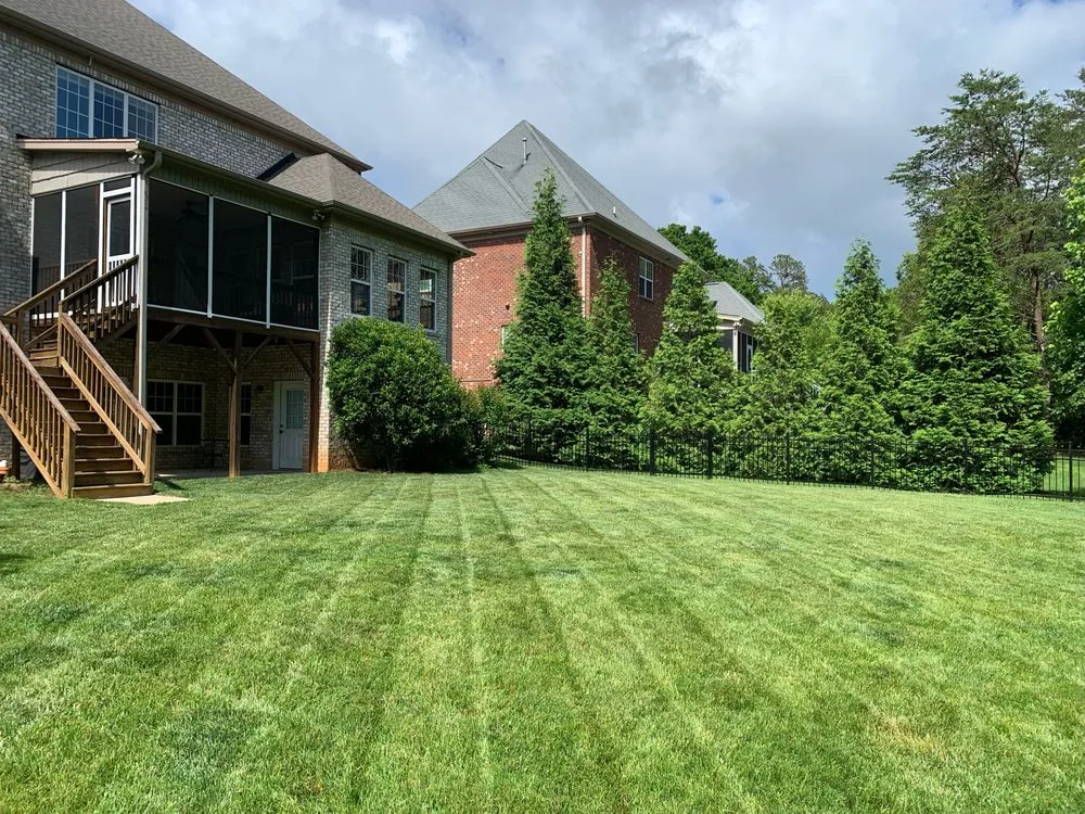Professional lawn mowing service for beautiful yards in Winston-Salem, NC by Garver Groundskeeping