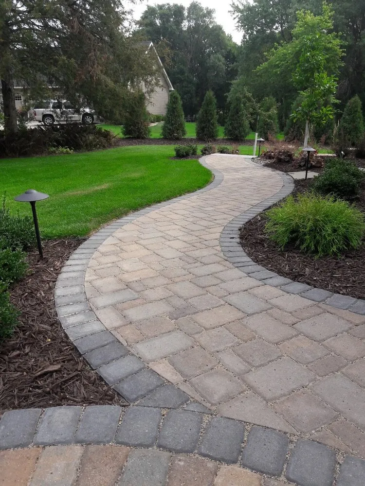 Custom residential landscaping in Ham Lake, MN by Gary Anderson Landscaping