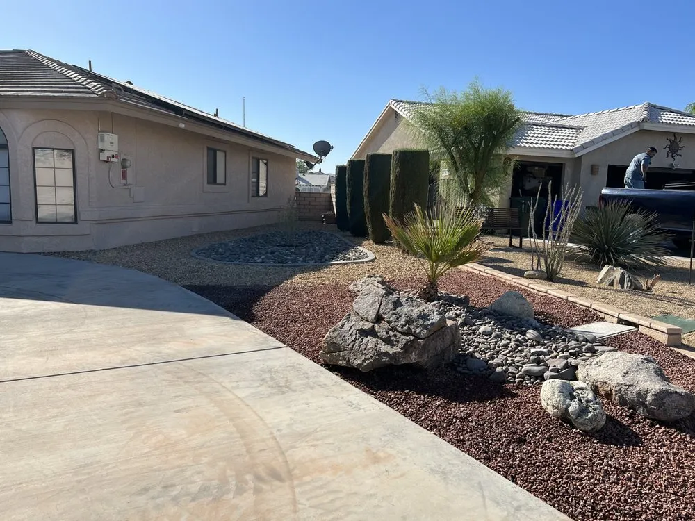Reliable landscape design for beautiful yards in Victorville, CA by Gary Swank Landscaping