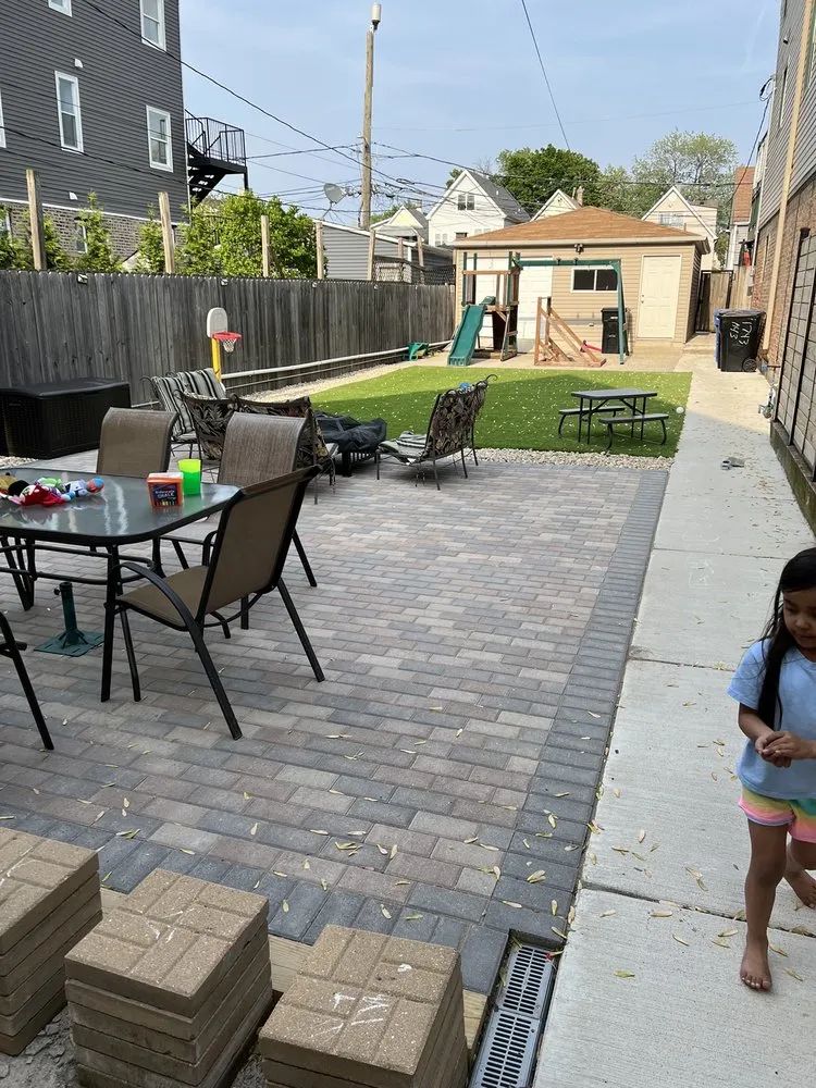 Custom landscape installation for beautiful yards in Chicago, IL by Gary's Finer Landscapes