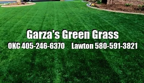 Expert landscaping services for beautiful yards in Moore, OK by Garza's Green Grass