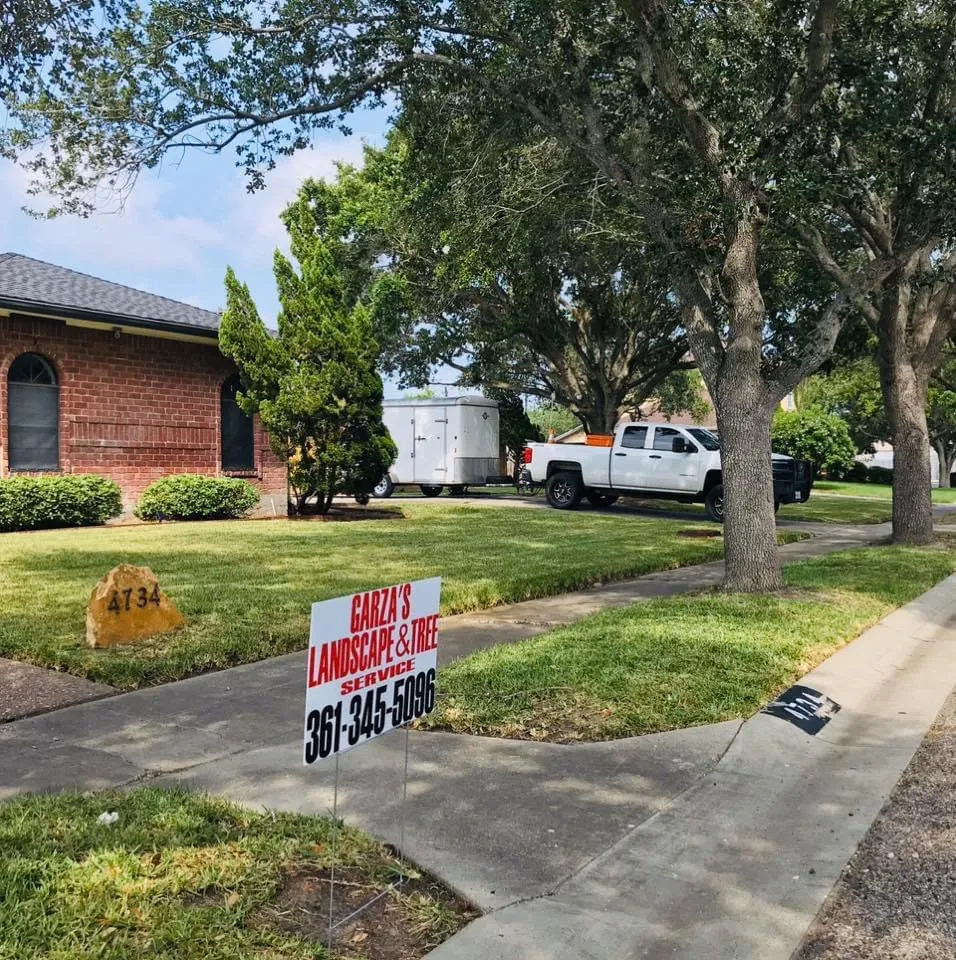 Expert residential landscaping for beautiful yards in Corp Christi, TX by Garza’s Landscape & Tree Service
