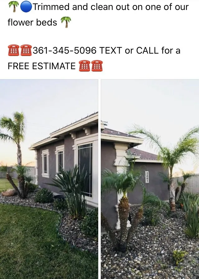 Reliable lawn care service with custom design in Corp Christi, TX by Garza’s Landscape & Tree Service