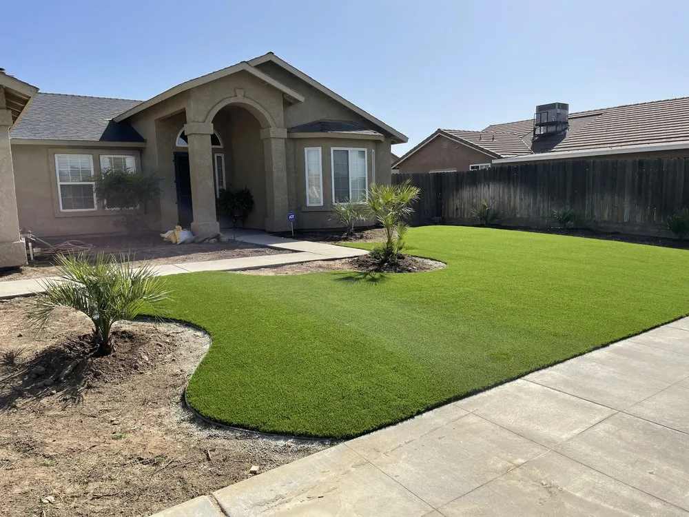 Top-rated landscape design with custom design in Fresno, CA by Garzon Landscape & Maintenance