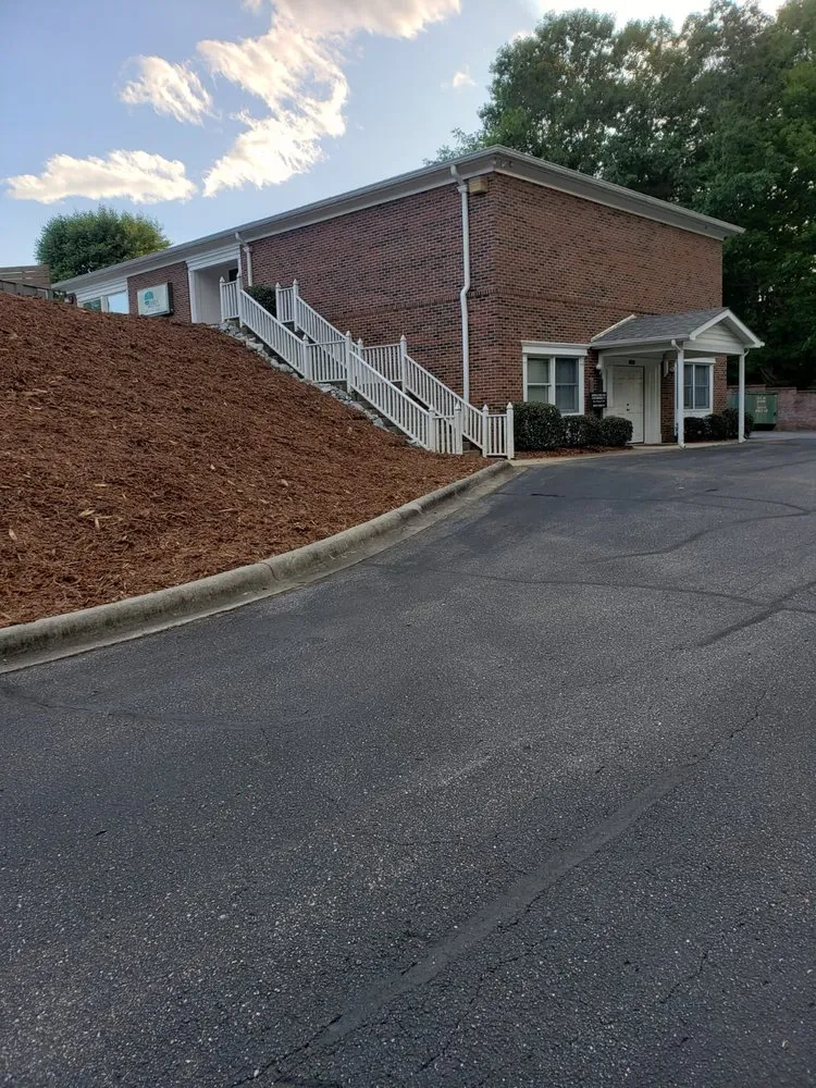 Professional landscape installation in Biltmore Forest, NC by Gaspar Correa Landscaping