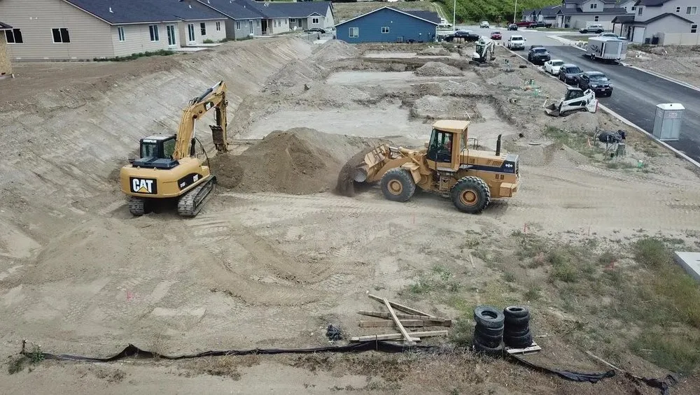 Professional lawn mowing service in Wenatchee, WA by Gates Brothers Excavation