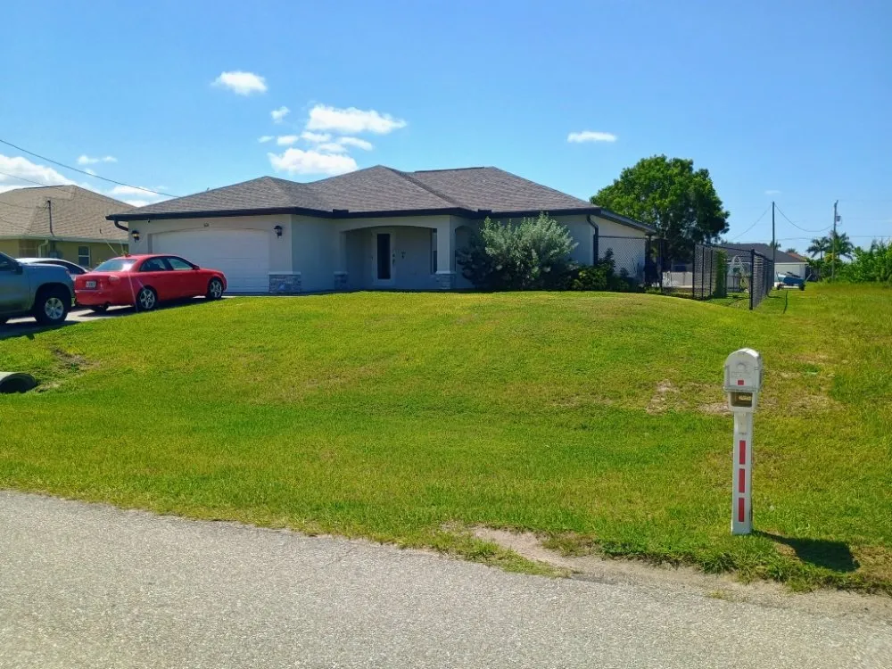 Professional yard cleanup service with custom design across Cape Coral, FL - Gator Done Lawn & Power-Washing