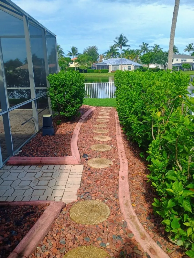 Affordable garden landscaping in Cape Coral, FL - Gator Done Lawn & Power-Washing