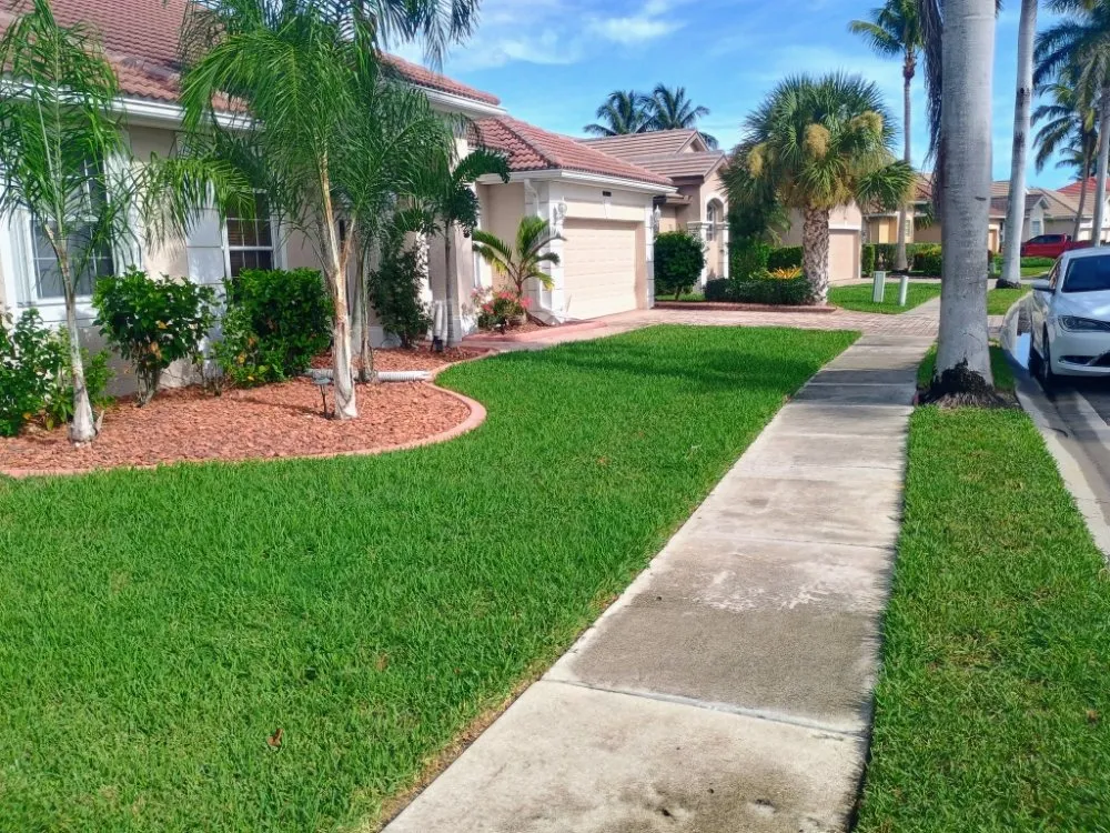 Professional lawn mowing service in Cape Coral, FL by Gator Done Lawn & Power-Washing