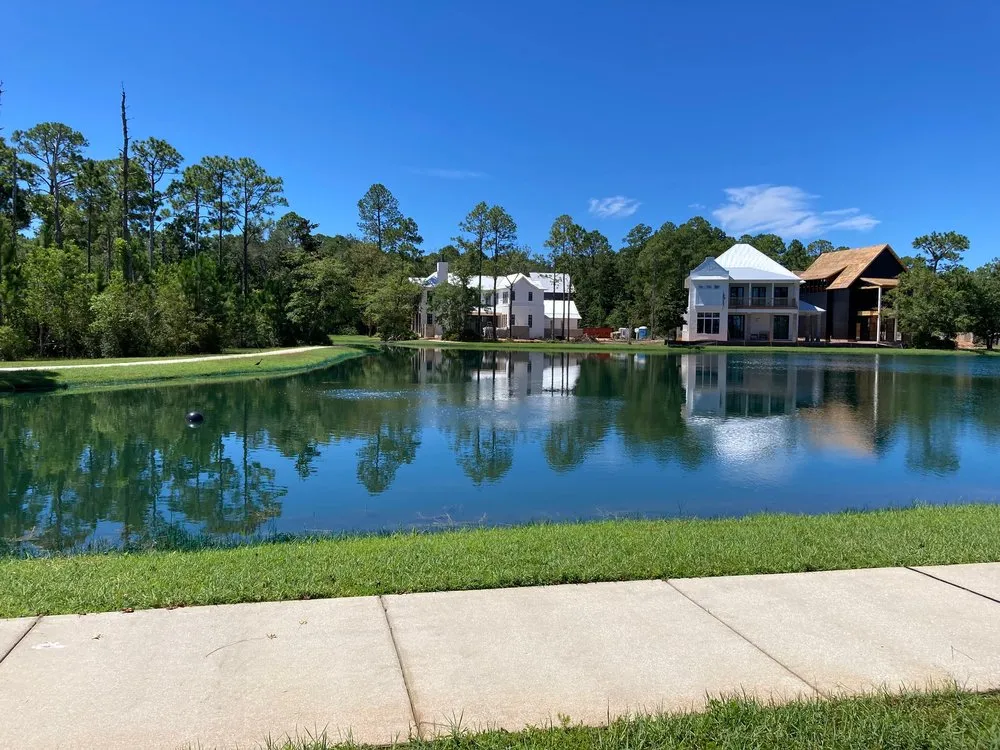 Custom landscape installation for residential properties in DeFuniak Springs, FL by Gator Gotcha Aquatic Plant Control and Pond Management