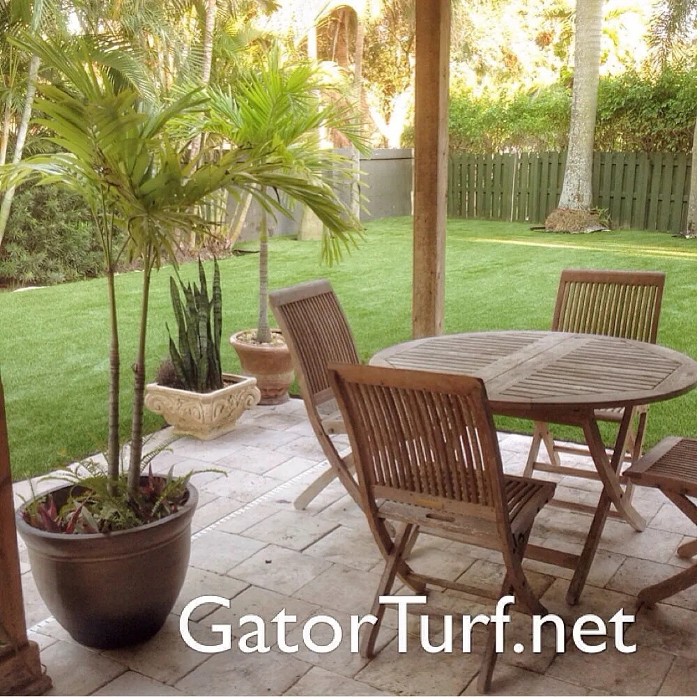 Expert garden landscaping with custom design across Boca Raton, FL - Gator Turf