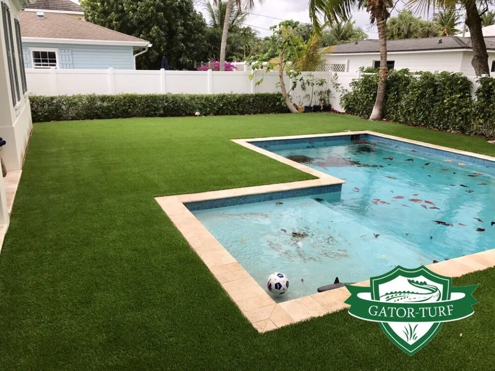 Reliable yard maintenance in Boca Raton, FL by Gator Turf