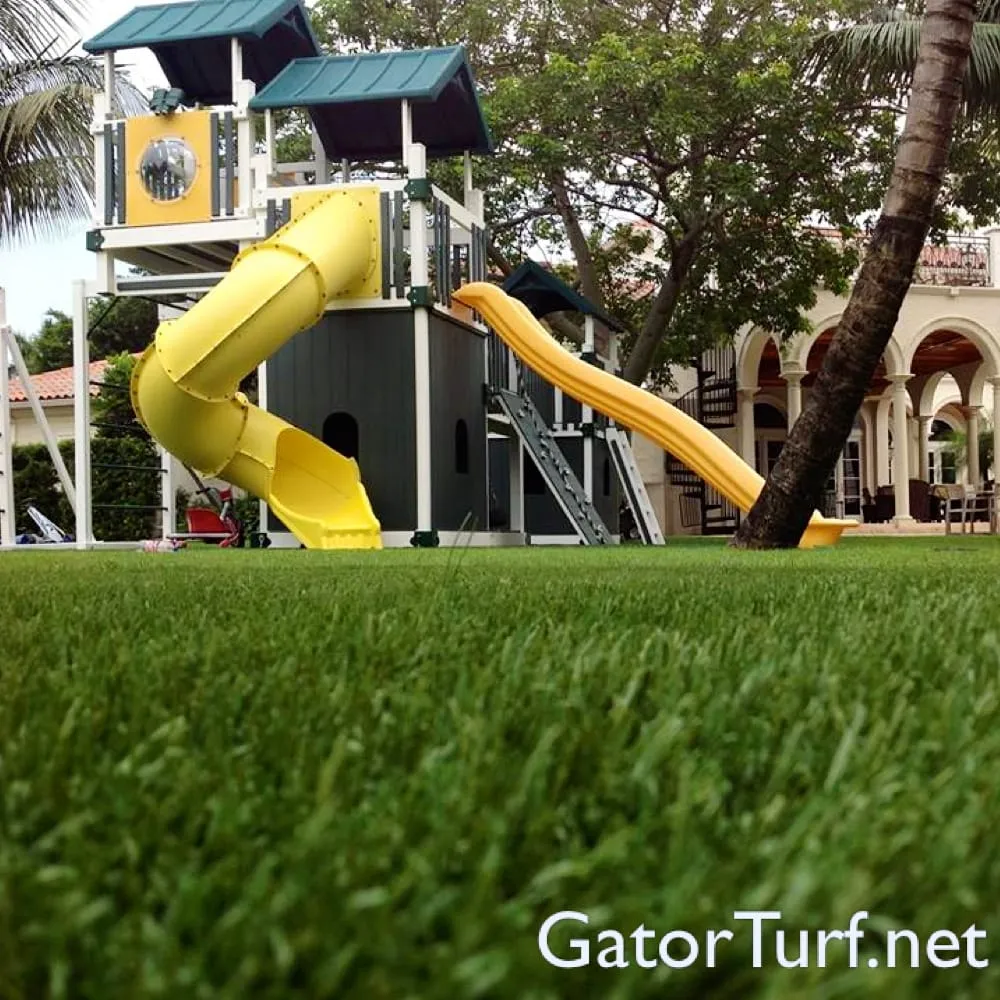 Local landscape installation in Boca Raton, FL by Gator Turf