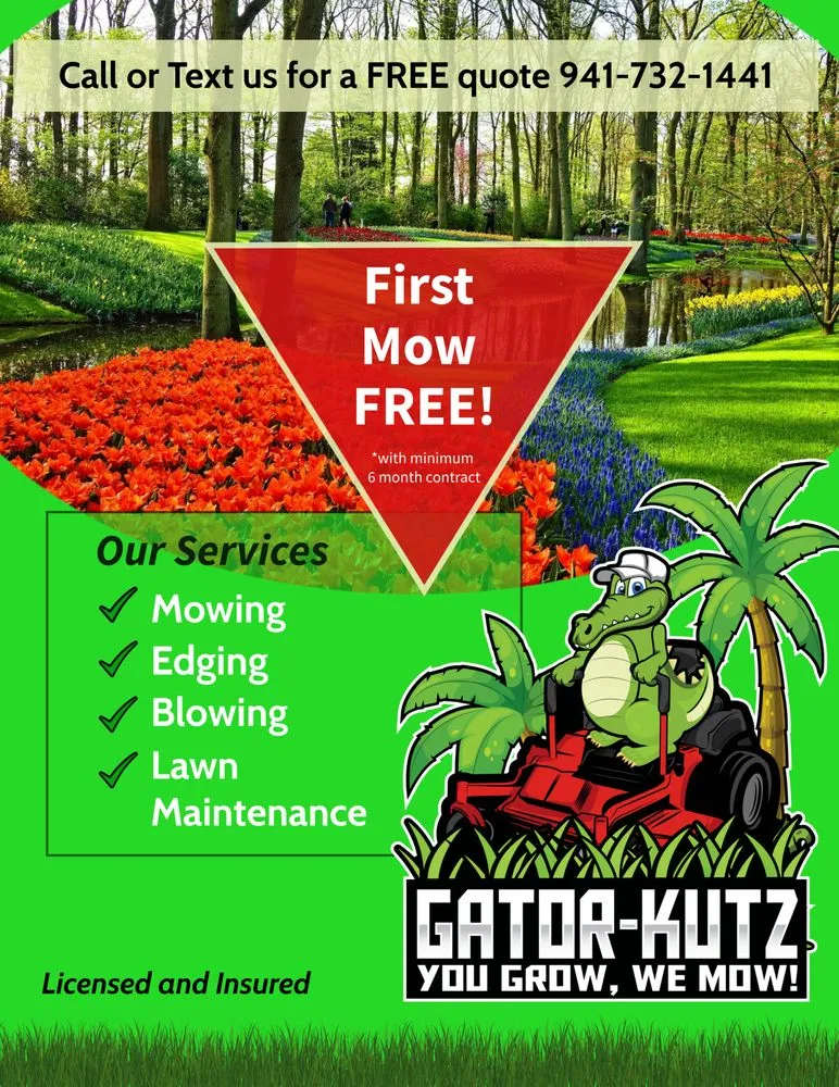 Local outdoor landscaping near you across North Port, FL - GatorKutz Lawn Care