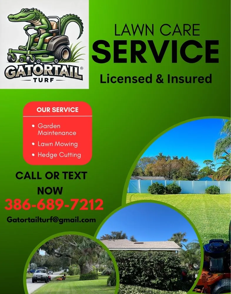 Local garden landscaping experts serving Port Orange, FL - Gatortail Turf