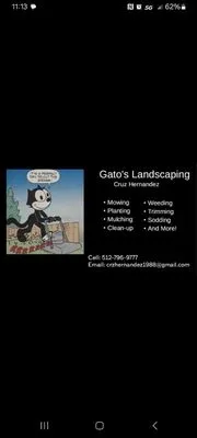 Gatos Landscaping Logo