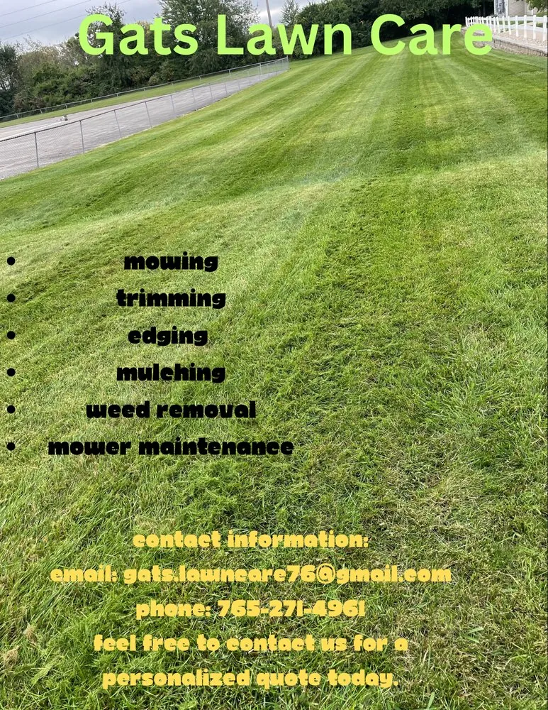 Trusted landscape design experts serving Kokomo, IN - Gats lawn care