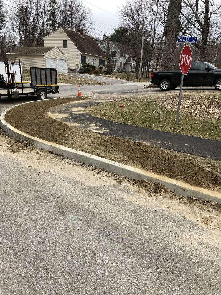 Expert landscape installation in Gorham, ME by Gaudreau Grass Groomers