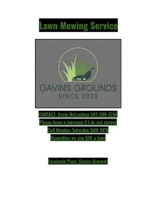 Gavins Grounds Logo