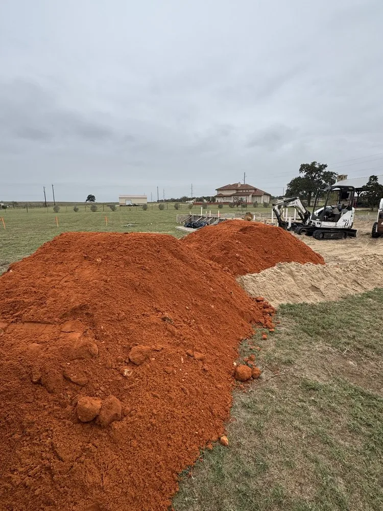 Custom landscaping services in La Vernia, TX by Gaviota Hauling Services