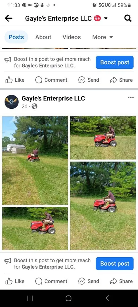 Expert garden landscaping in Baltimore, MD by Gayle's Enterprise