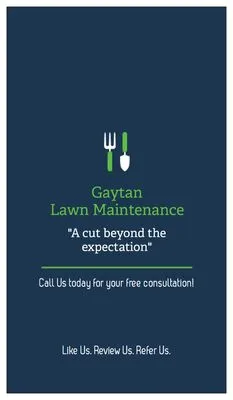 Gaytan Lawn Maintenance Logo