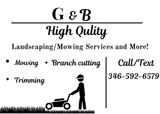 G&B Landscaping Services Logo