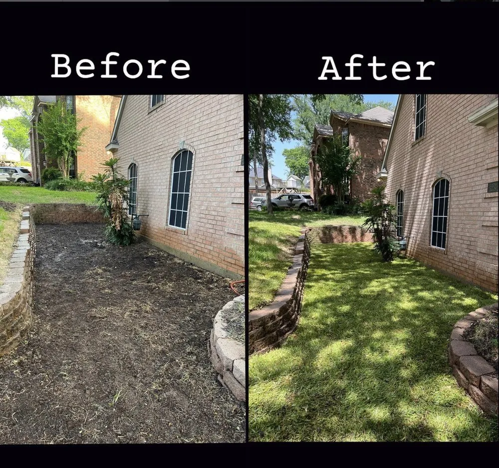 Professional residential landscaping for homes across Grand Prairie, TX - GBK Tree Services & Landscaping