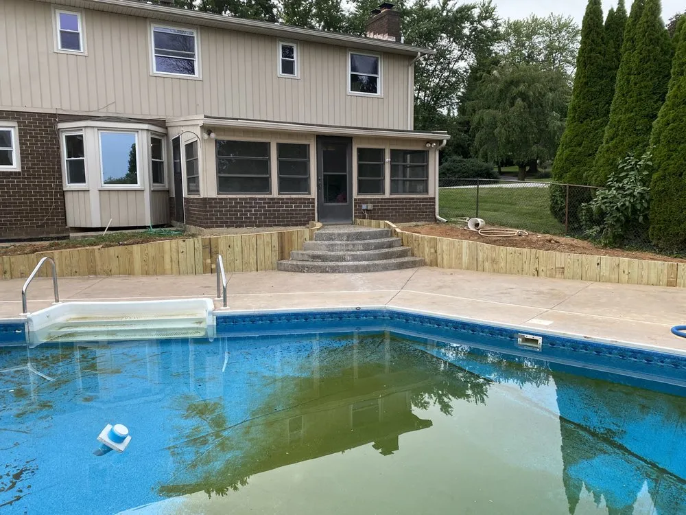 Custom landscape installation in York, PA by GBLawnLand