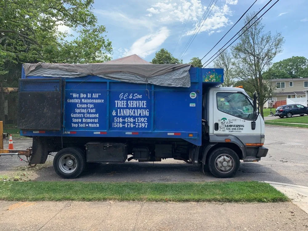 Affordable lawn mowing service for homes across Hempstead, NY - G.C. and Son