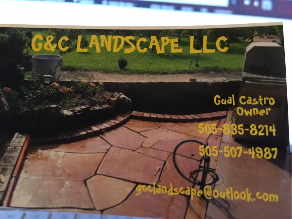 Top-rated landscaping services for beautiful yards in Albuquerque, NM by G&C Landscape
