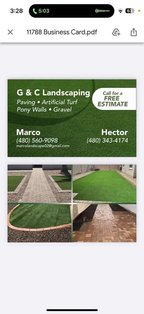 Expert residential landscaping in Mesa, AZ - G&C Landscaping