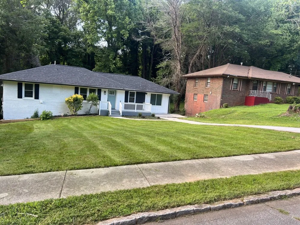 Expert lawn care service for residential properties in Lithonia, GA by G&C Lawncare