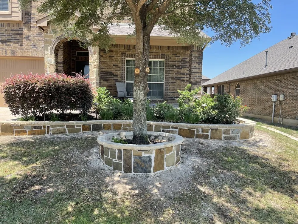 Professional landscape design for homes in Fort Worth, TX by GCG Garcia's Construction Group