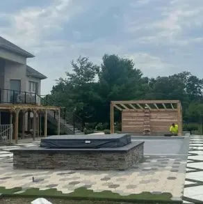 Professional landscape design near you in New Lebanon, OH by GCM Construction