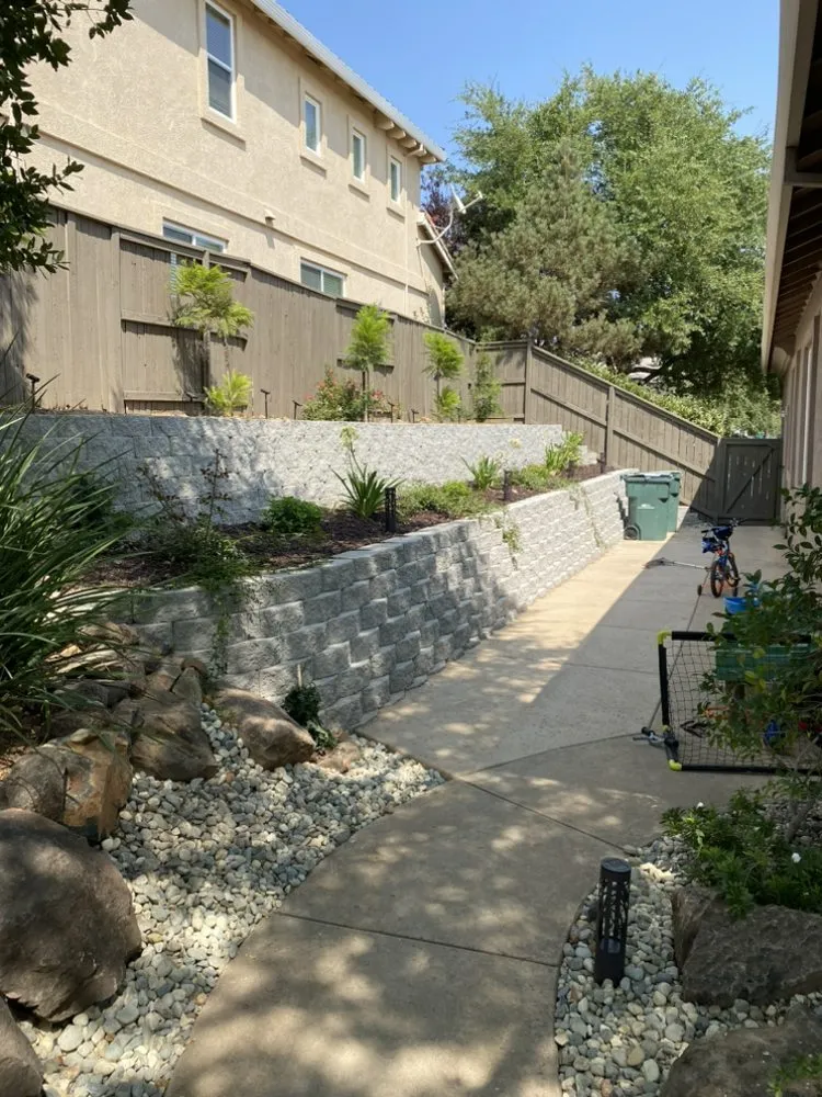 Professional outdoor landscaping for residential properties in Sacramento, CA by GC&M Landscape