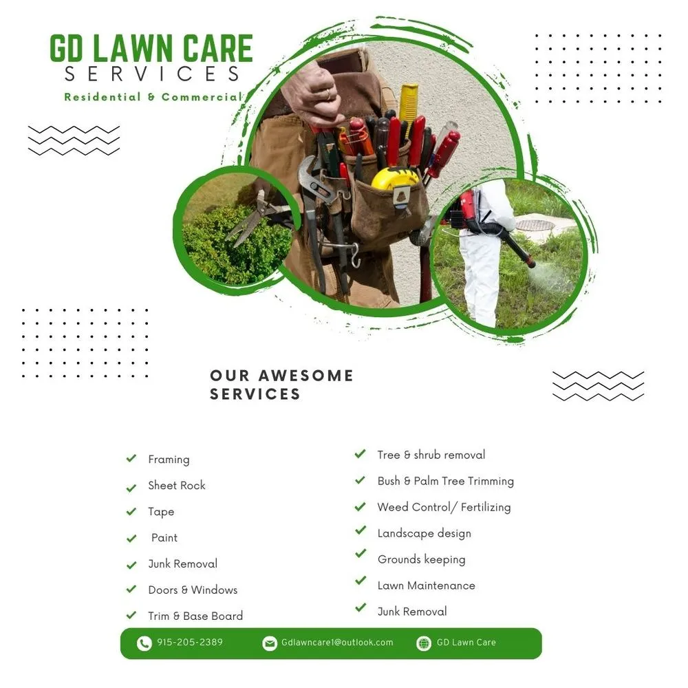 Reliable landscape design with custom design across Canutillo, TX - GD Lawn Care