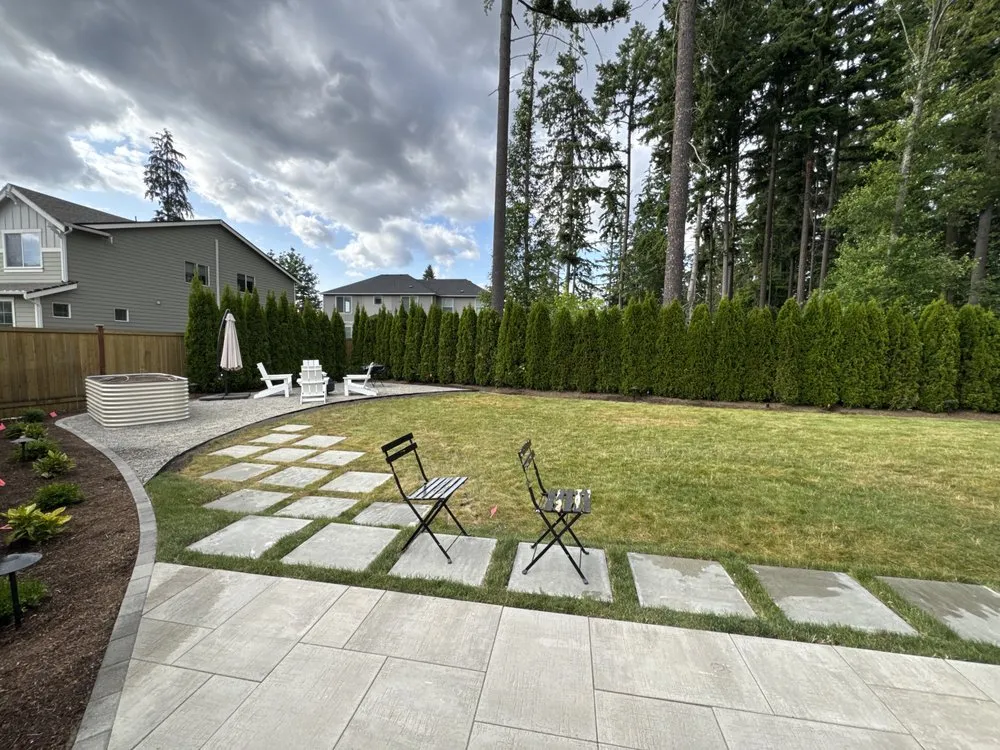 Professional landscape installation in Renton, WA - G&E Landscape Contractor
