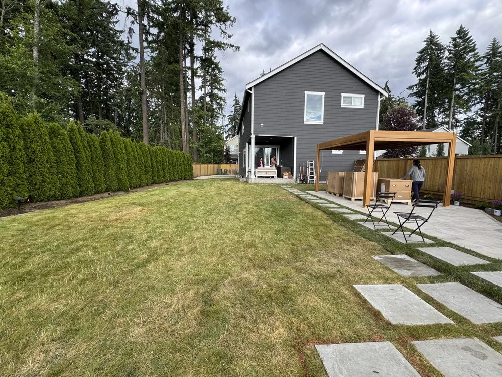 Local lawn mowing service for outdoor upgrades in Renton, WA by G&E Landscape Contractor