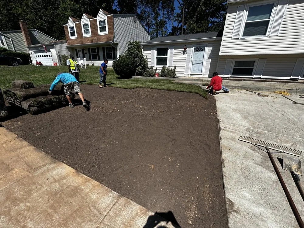 Professional landscape design in Brandywine, MD by GEC Construction