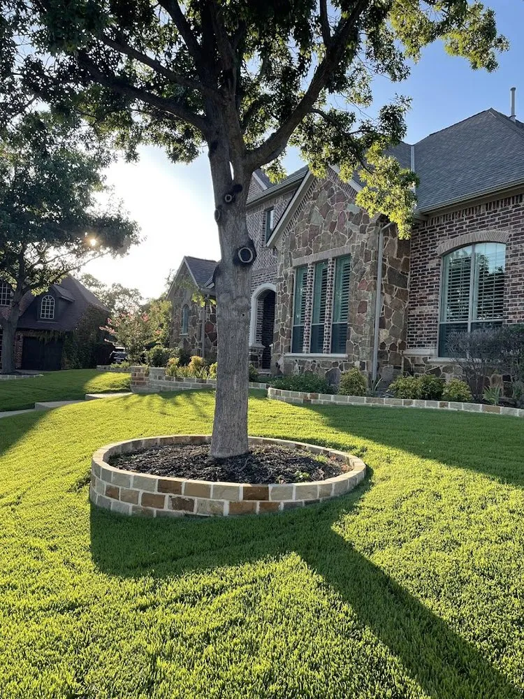 Professional garden landscaping for outdoor upgrades across Richardson, TX - Gecko Green Lawn Care
